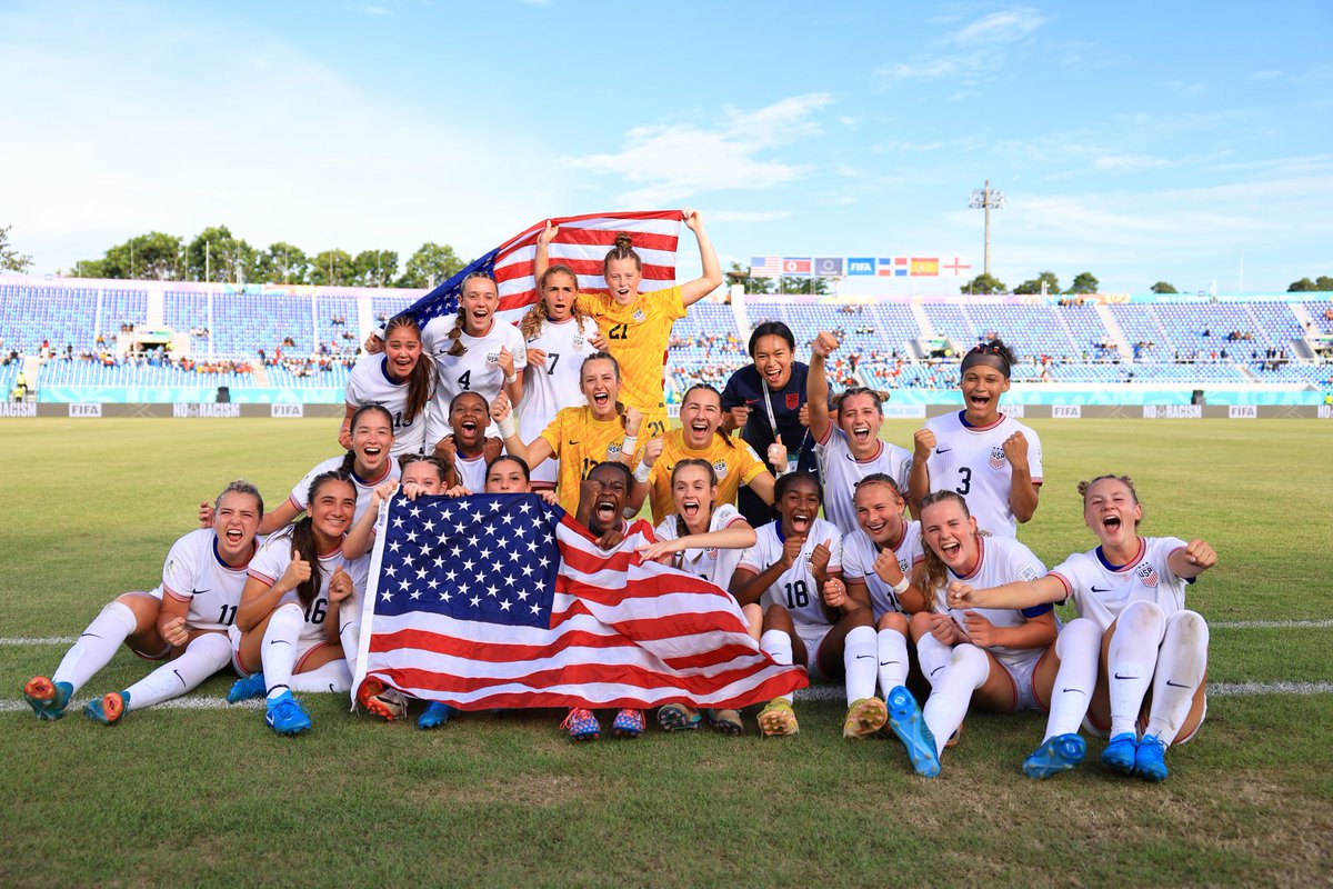 Celebrating Kennedy Fuller! 🎉🥉
<a href="/KennedyFuller07/">Kennedy Fuller</a> shone brightly at the #U17WWC, securing the Player of the Match in the third-place match with a pivotal goal and assist. Across the tournament, she notched an impressive 4 goals and 3 assists—all eyes on Ken!🌟