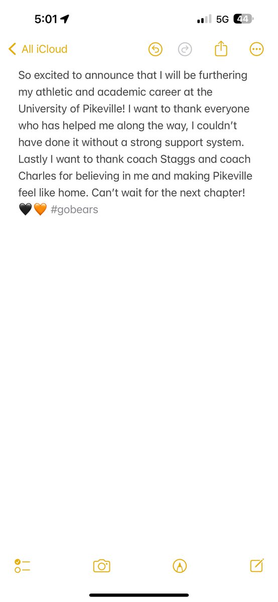 Proud to be a bear! 🧡🐻🖤 <a href="/UPIKE_softball/">UPIKE Softball</a>