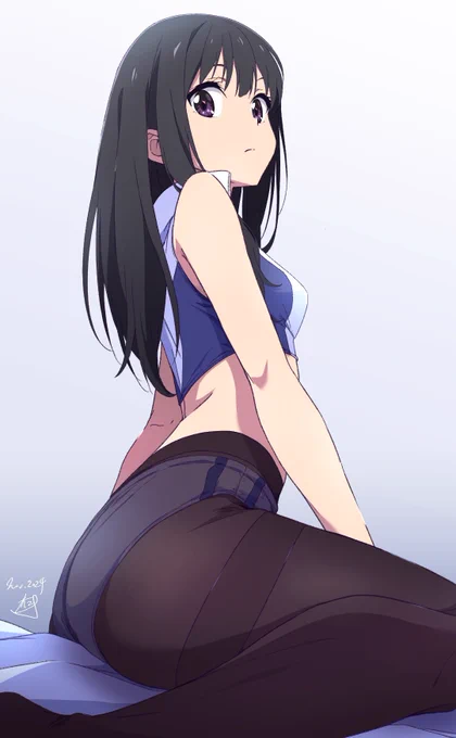 重い?#いいおしりの日 #リコリコ 