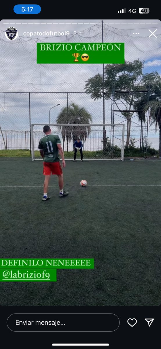 Último penal! El Roca para el título!