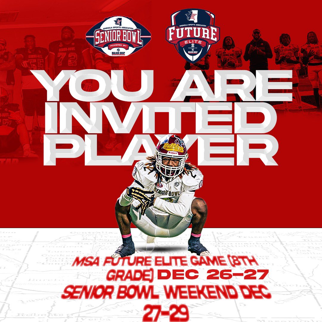 vthacj's tweet photo. Blessed to be invited to the sophomore all star https://t.co/BVWPap3Ort ready to showcase my talent!! @MagnoliaAllstar @coachstrip @MacCorleone74 @orr_coachorr9 @CoachWRhodes @belk_parker @KosciuskoFB https://t.co/FprWRa7hGT