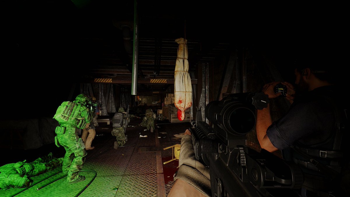 101STMILSIM's tweet photo. Halloween Event 🎃🕷

Vergangenen Donnerstag spielten wir eine interne Halloween Mission. Eine gruselige Erfahrung! 😖

Hier ein paar Eindrücke! 📸

#Arma3 #MilSim #gaming #Halloween https://t.co/AFc7IJD7yn