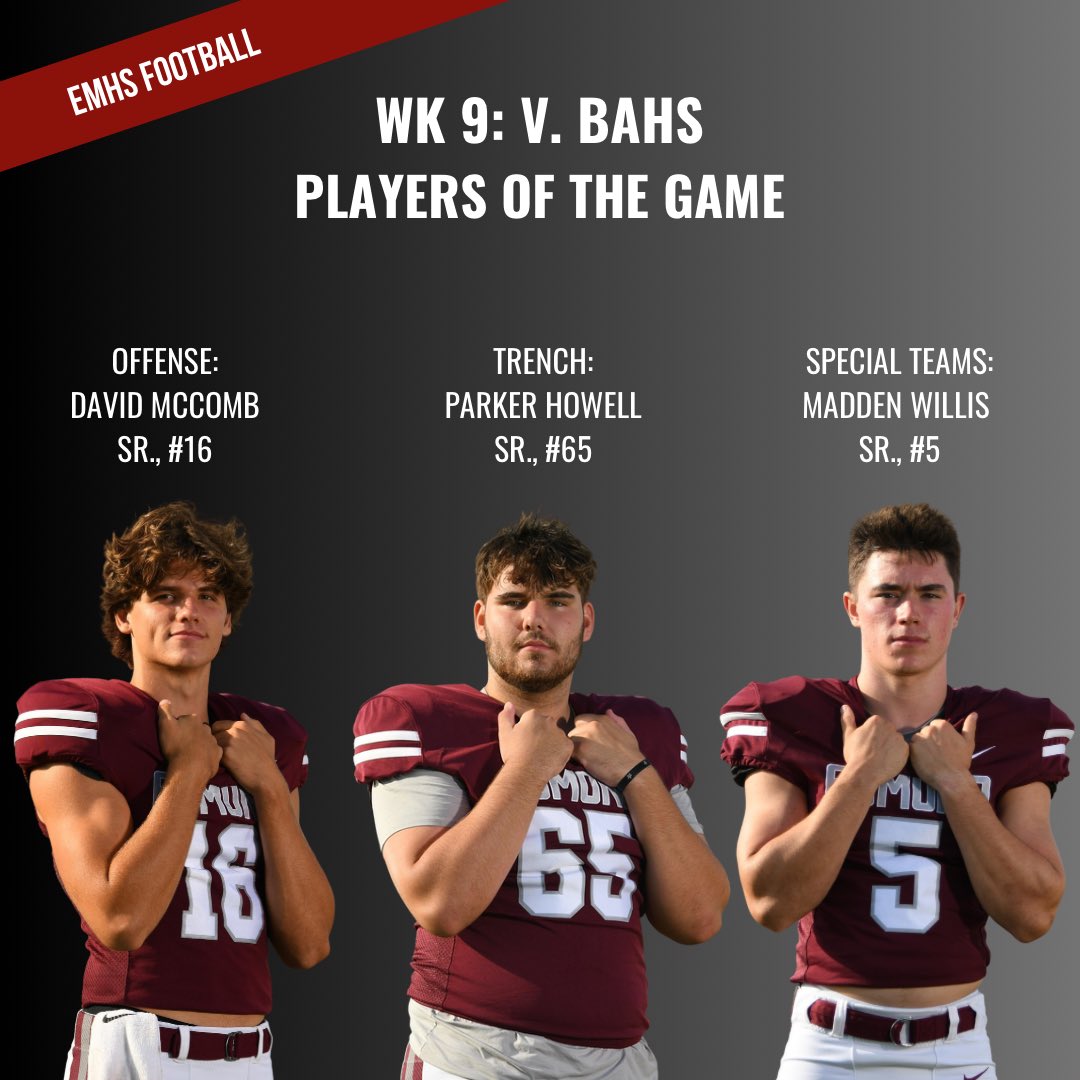 EMHS Football tweet media