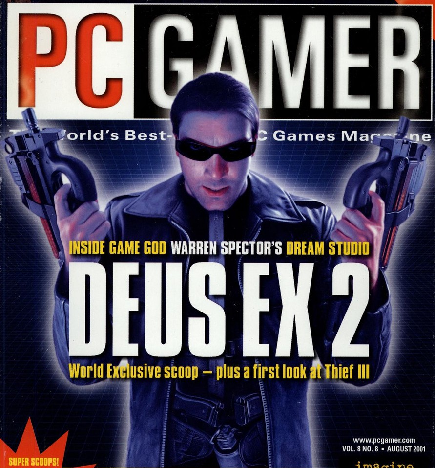 If this actual PC Gamer cover wasnt from the early 2000s i would have assumed <a href="/KinoFabino/">FABINO</a> made it.