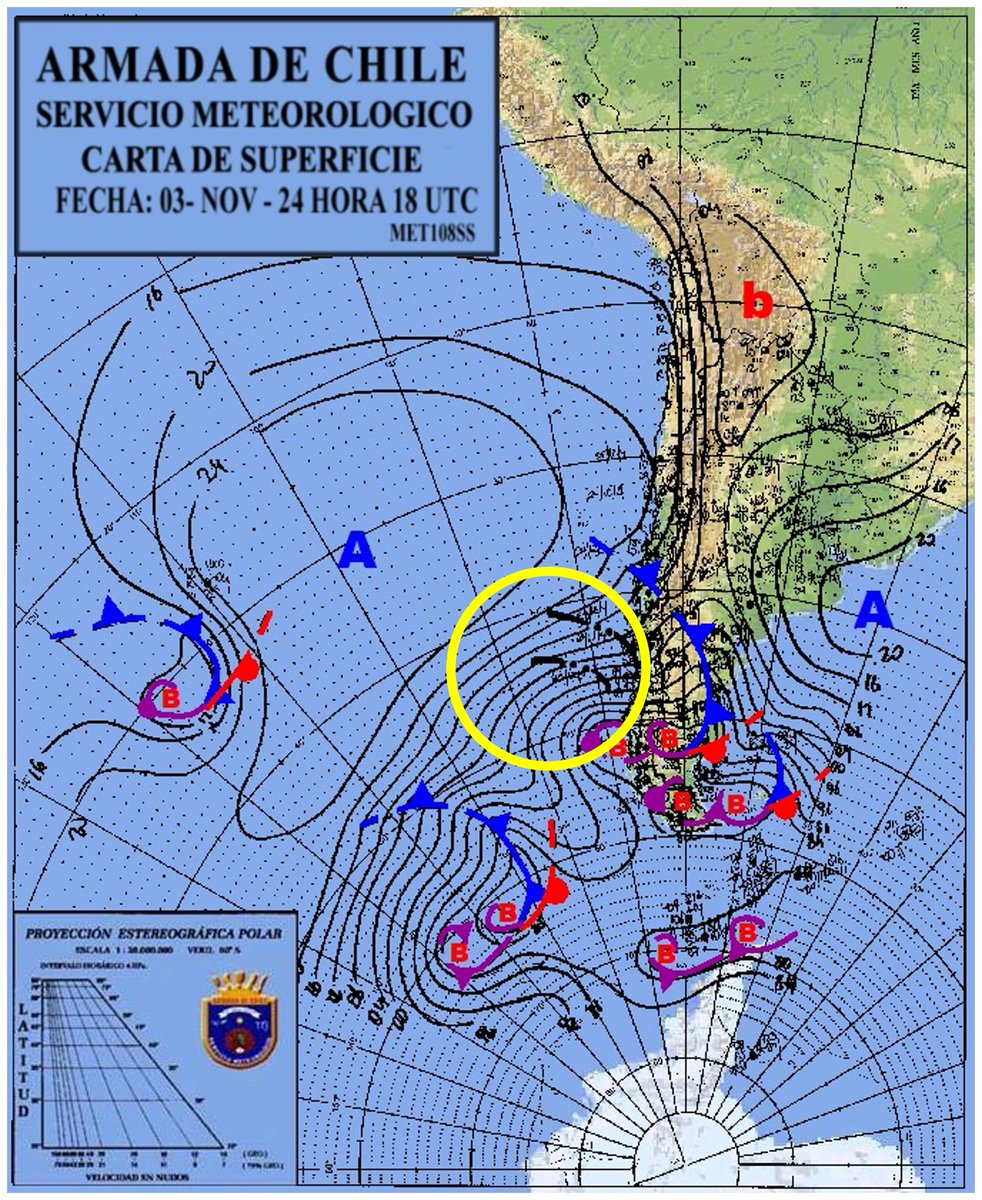 Centro Zonal de Meteorología Marina Puerto Montt tweet media