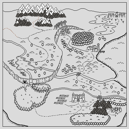 keironignacio's tweet photo. Haven't had time to fully get back into making games yet, but in the meantime I've been getting some art practice in by following "Flik Silverpen's Guide To Making Maps" (which is fantastic!) and applying the ideas to pixel art... Here's my progress so far...
#pixelart https://t.co/YDRotbCCBx