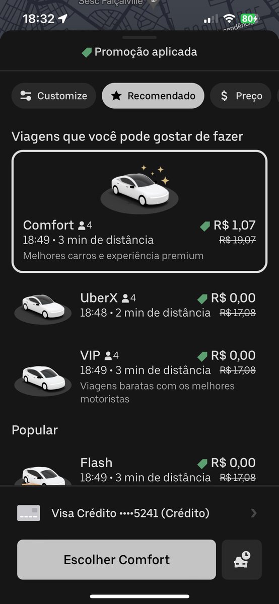 anacarolinabs2's tweet photo. O que aconteceu com o Uber hoje? https://t.co/lgHa8lsm3y