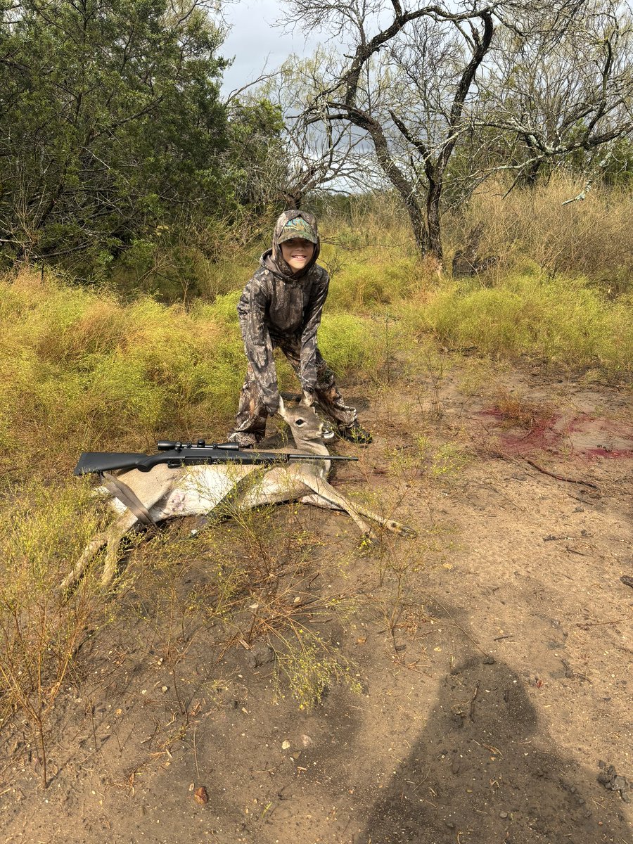 No better feeling in this world like the first deer feeling.