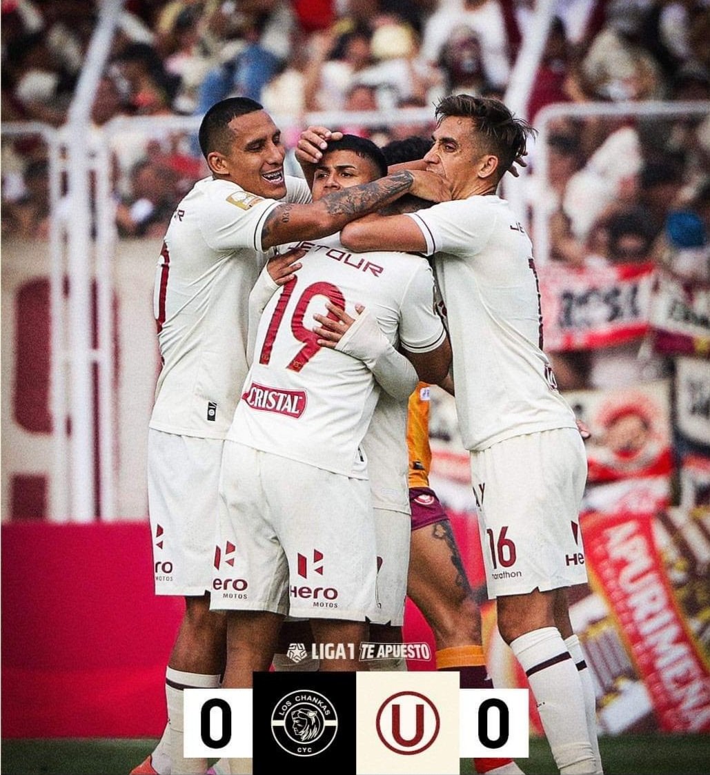 epicentrodep's tweet photo. ¡UNIVERSITARIO BICAMPEÓN DEL FÚTBOL PERUANO 2024!
#Universitario se proclamó #bicampeón del fútbol peruano en #Liga1 2024 tras ganar el torneo Clausura. Los cremas empataron 0 a 0 con Chankas. Los cremas bicampeonan en el año de su #CentenariU. https://t.co/q9FJBmvpwX