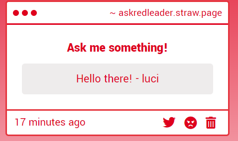 N0R5K1REDLEADER's tweet photo. Hello!
~ https://t.co/YPG0JeYdkP https://t.co/IMp9Fw0Cp2