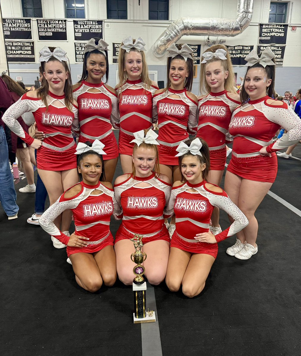 whscheering's tweet image. First place and Grand Champs for Varsity and second place for JV!  So proud of these girls! ❤️