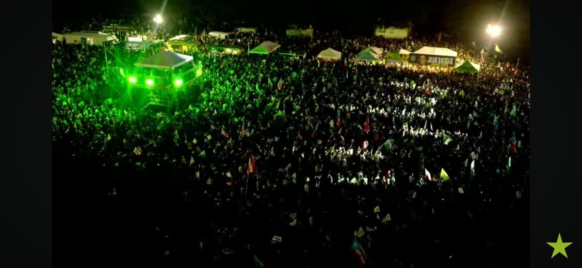 AlbertoMedinaPR's tweet photo. Truly extraordinary images out of Puerto Rico tonight at pro-independence candidate @juandalmauPR and his progressive Alianza de País’s final campaign rally before Tuesday’s election.

And this is *before* @sanbenito hits the stage… https://t.co/qxSnAc3t43