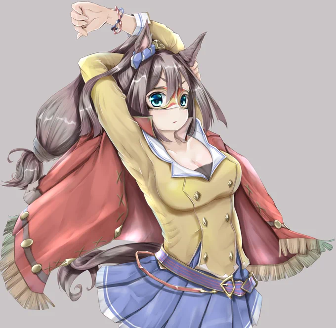 エルゥ…#ウマ娘 #エルコンドルパサー 