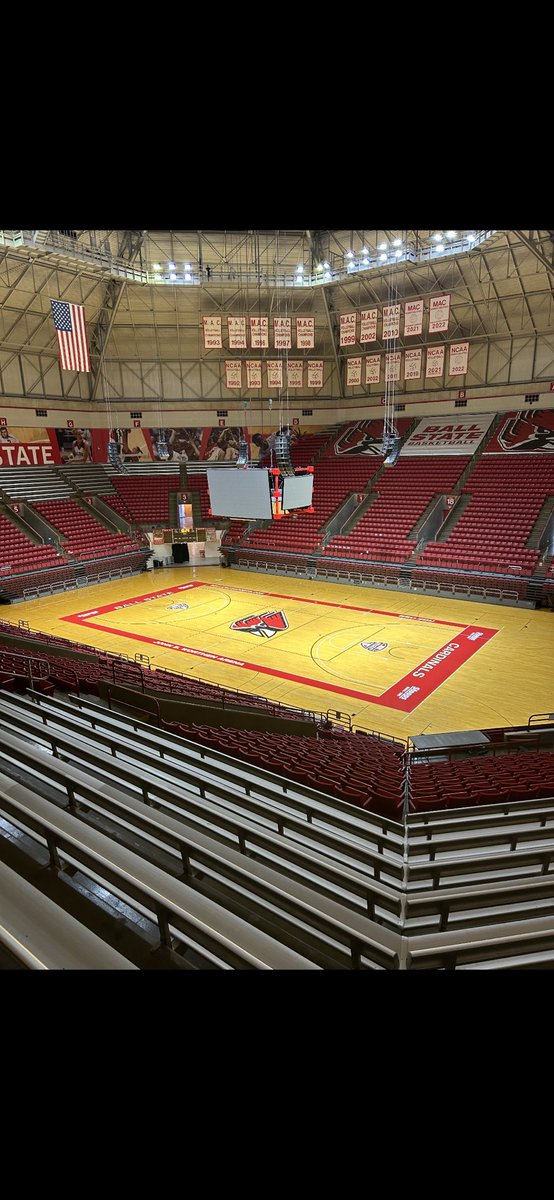 Blessed and grateful to receive a offer from Ball State!!❤️🤍