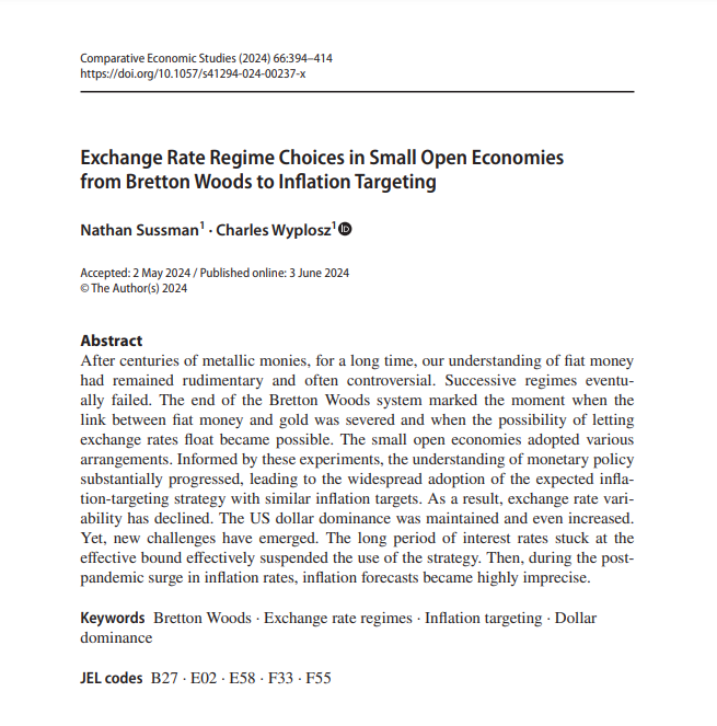 Comparative Economic Studies tweet media