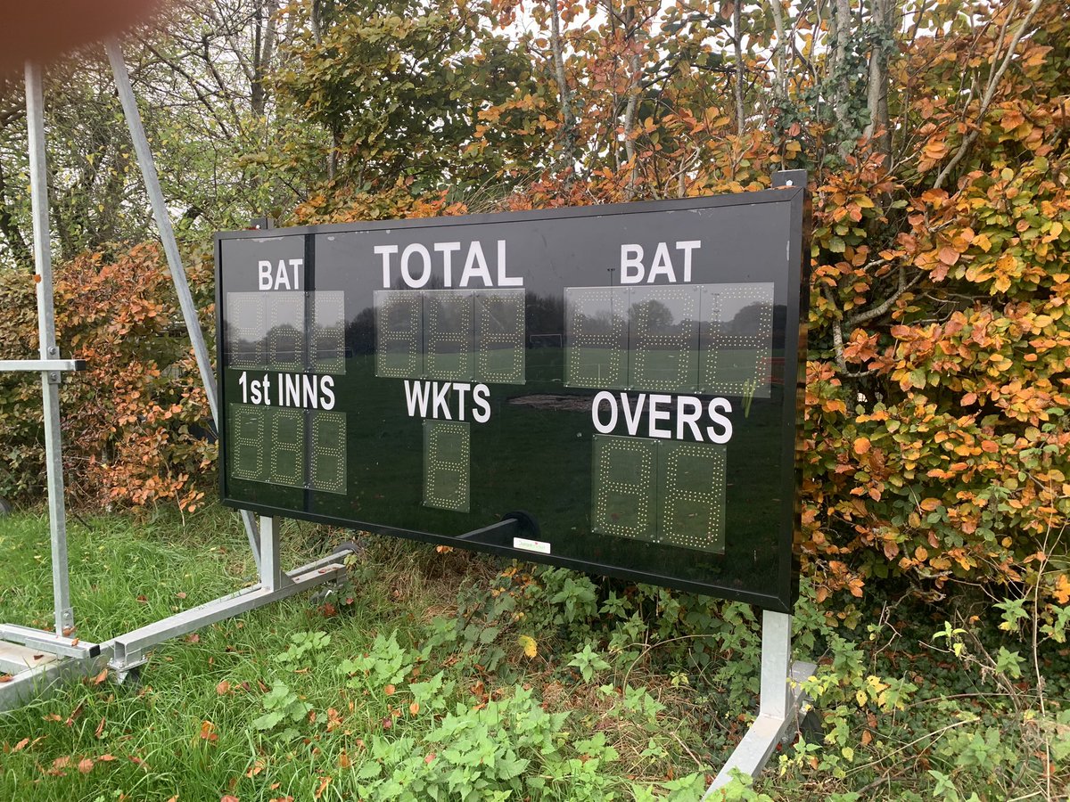 Roll on covers and Scoreboard for Sale! 

DM if interested!