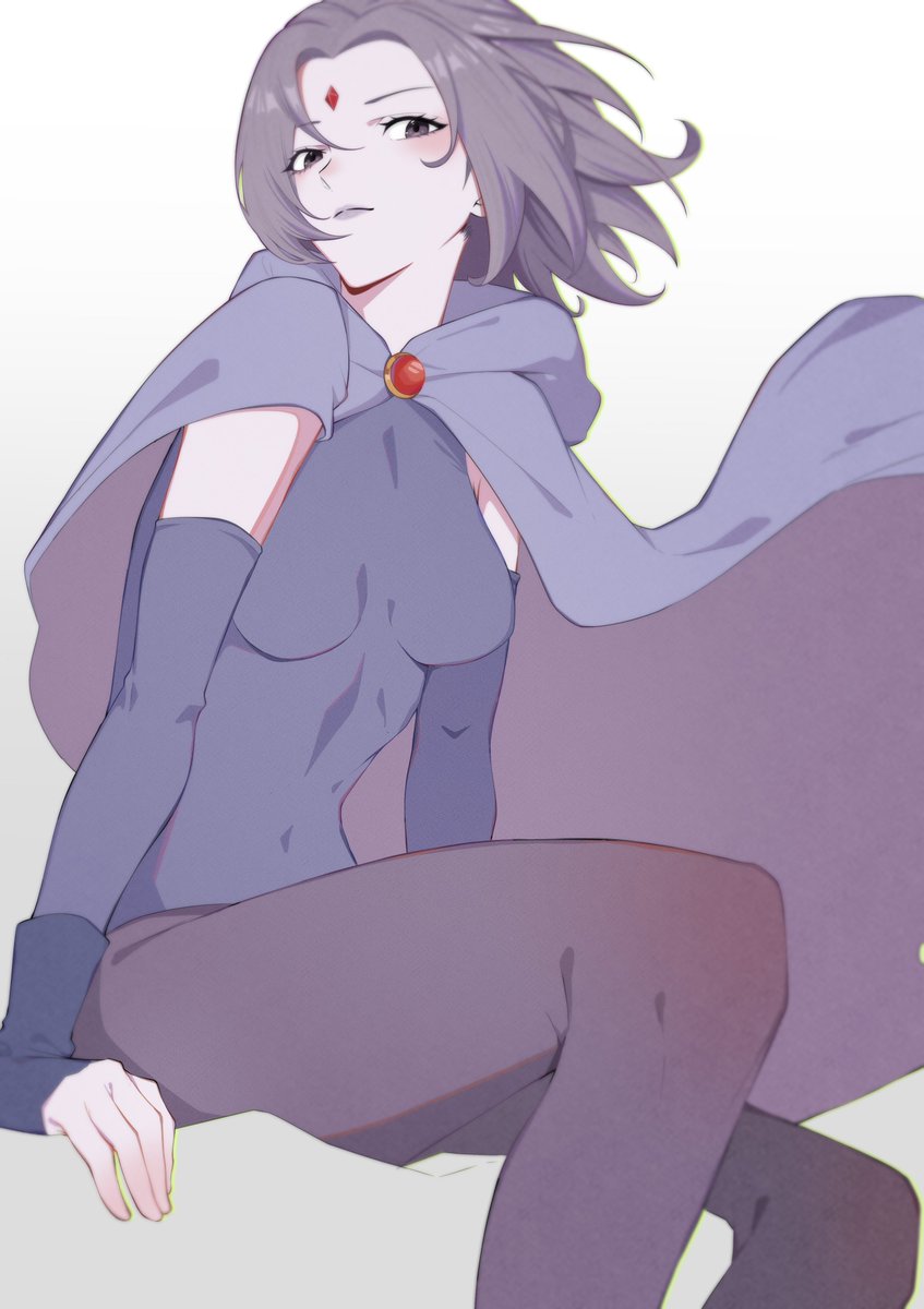 simple drawing of Raven from the best DC universe #dcamu