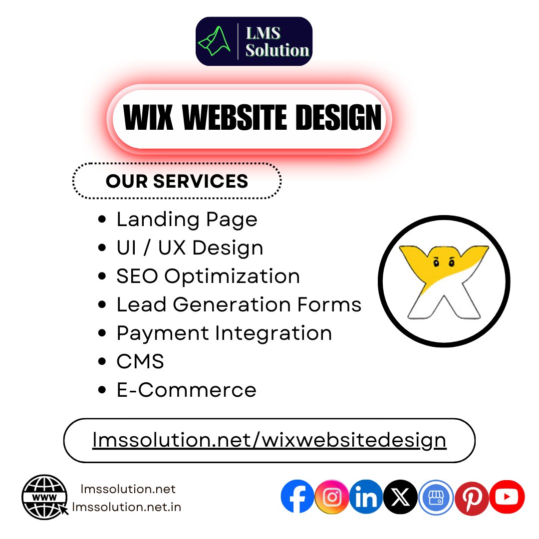 Lms_Solution's tweet image. Professional Wix Website Design for Optimal User Experience
lmssolution.net/wixwebsitedesi…
#WixWebsiteDesign #WebDesign #WixDesign #UserExperience #WebsiteDevelopment #WixTemplates #WebDevelopment #CreativeDesign #DigitalPresence #UXDesign #WebsiteBuilder #WixPro #WebDesignServices