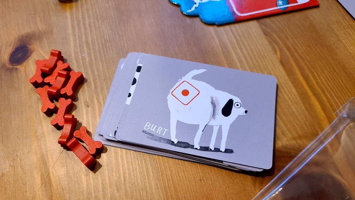 TFTG_Podcast's tweet photo. Spots at 3 players today! 🐶🐩 I really enjoyed it, but I can see how it can easily become quite repetitive after a few games.

¡Spots a 3 jugadores hoy! 🎲🐾 Me ha gustado mucho, pero puedo ver cómo podría volverse bastante repetitivo después de pocas partidas. https://t.co/wrlE0ON3zS