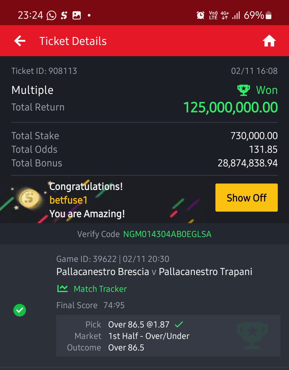 BETFUSE1's tweet photo. GOD OVER EVERYTHING 
250MILLION IN 24 HOURS💪

BETFUSE DEY FOR YOU❤️🔥 https://t.co/RO1Zh7TMH8