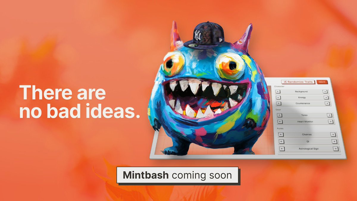 With Mintbash everything is on the table. Even a monster with a Yankee fitted