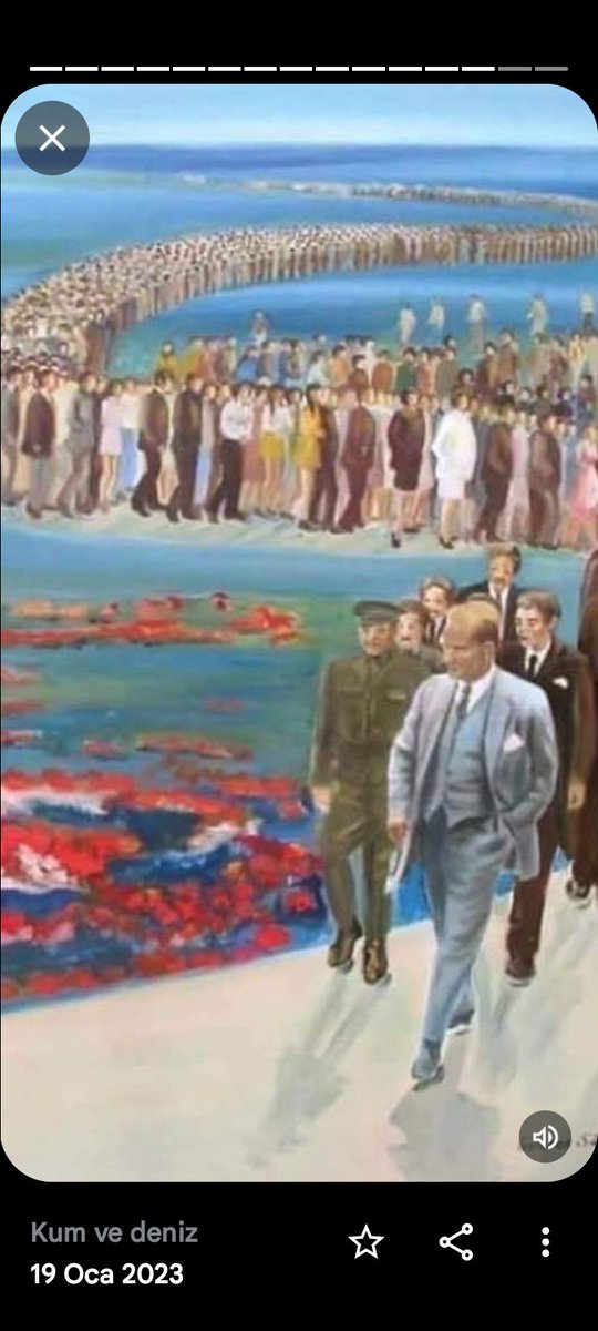 Dünya yıkılana kadar böyle arkasında yürüyeceğiz.