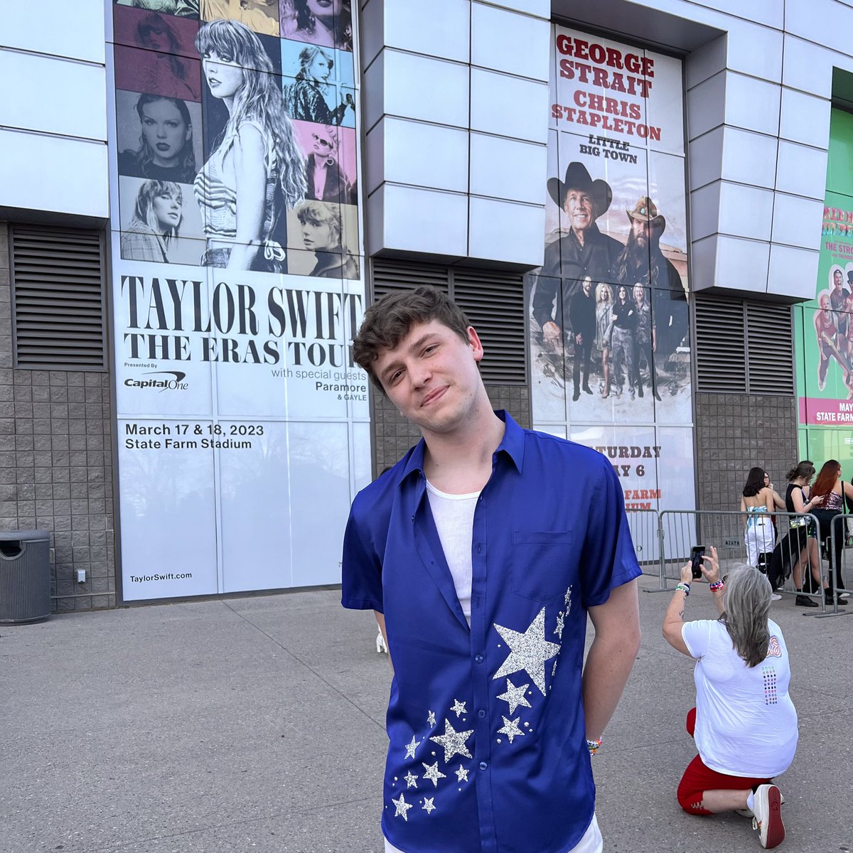 benstafford100's tweet photo. first US show 🥹                    last US show 🥹 https://t.co/4JZqn03UyJ