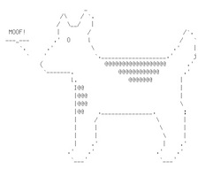 Clarus_sol's tweet photo. Variations with Clarus and ascii-art.
ASCII art was an old waste time task, it consist to build a picture using only characters from standard acsii table.
Nowdays, developers had internet to waste their time. https://t.co/jIgmwBD3UW