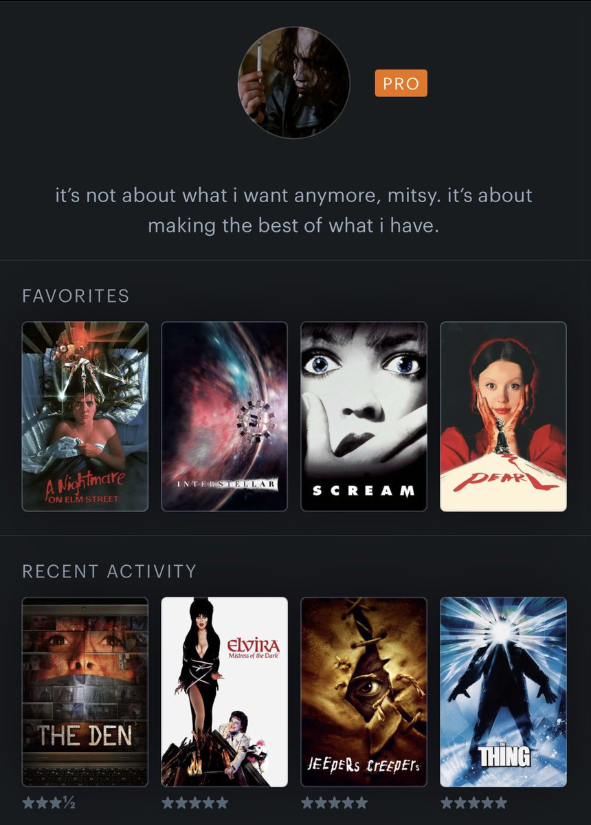 once again applying for #filmtwt / #horrortwt mutuals 🩸🪓

if you enjoy any of those, we’ll be bffs :

shawnee smith
saw franchise
mia goth
insidious franchise
the conjuring universe
80s &amp; 90s horror
final destination franchise
&amp; many more

all rts will be appreciated 🫶🫶🫶