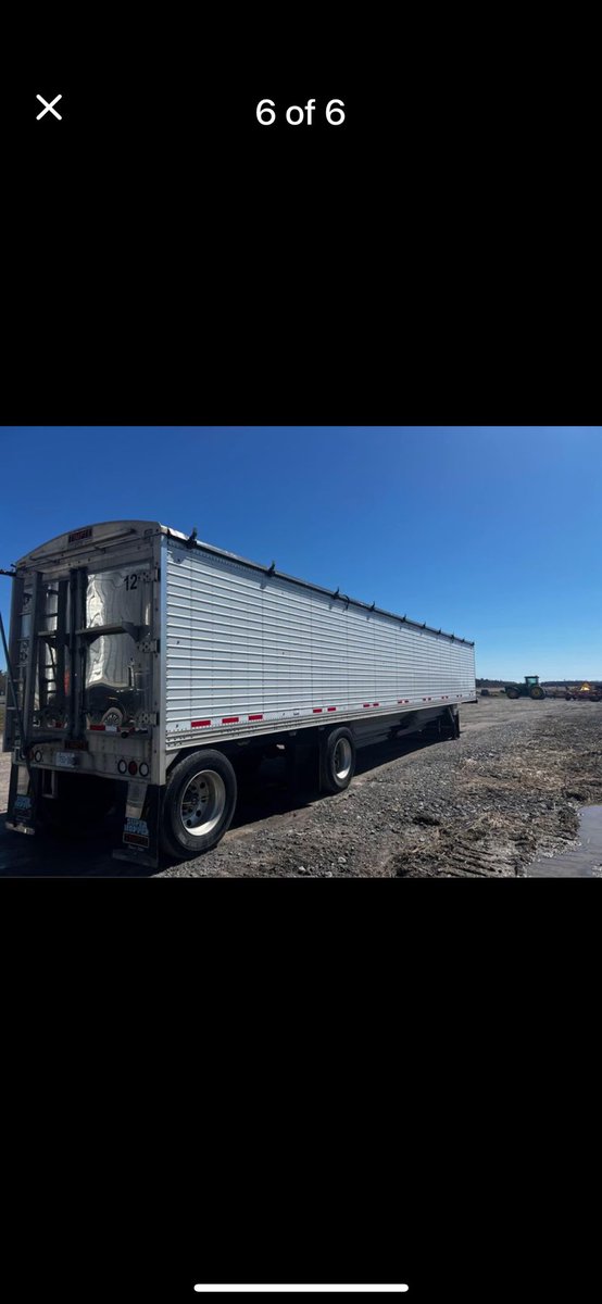 We have a great 2019 timpte tandem hopper for sale.  

10-1 spread 24.5 rubber with rear barn doors perfect for hauling slip tank to field for fuel and spare tires 

60k Canadian
Or 43k usd 

Full vibrator package 
Meal doors 
Tire inflation system