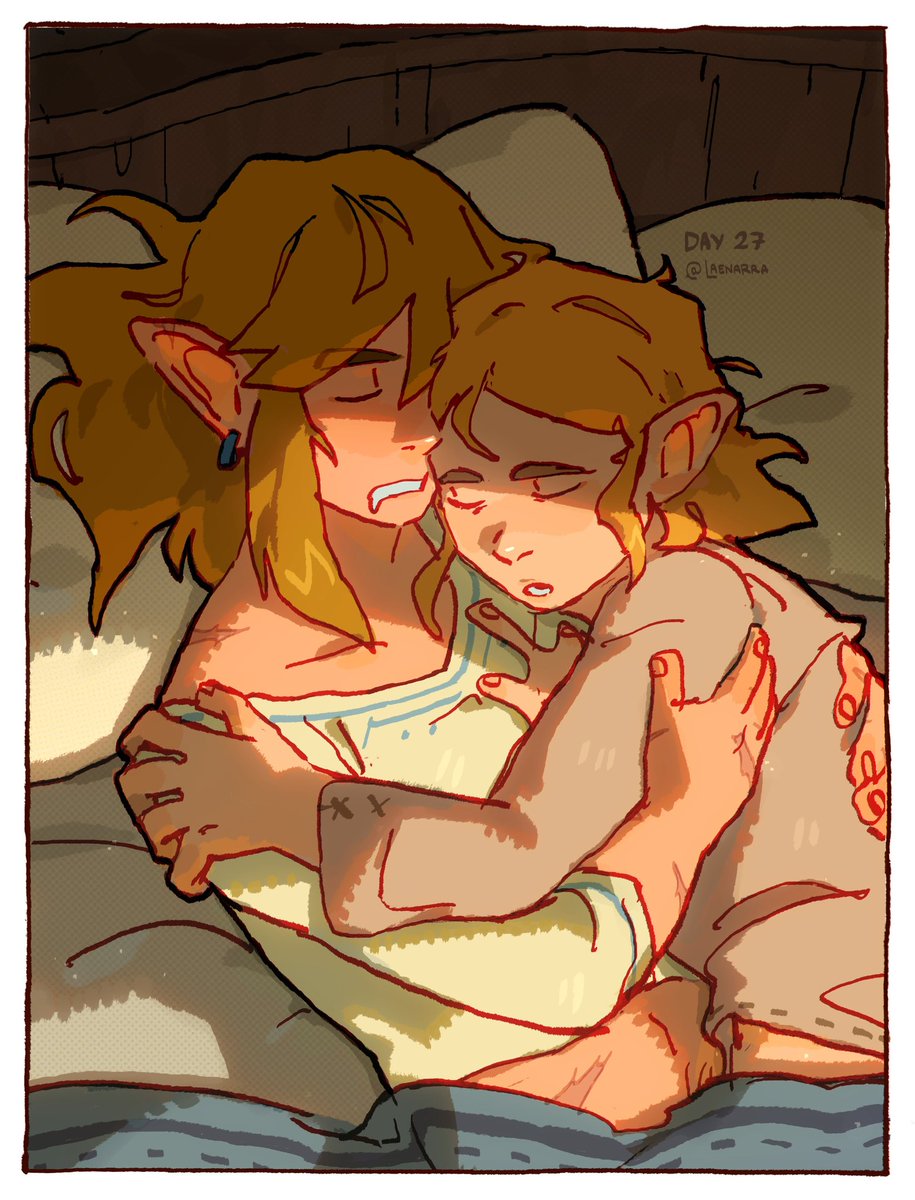Laenarra's tweet photo. #linktober rest https://t.co/YCOwAxET7c