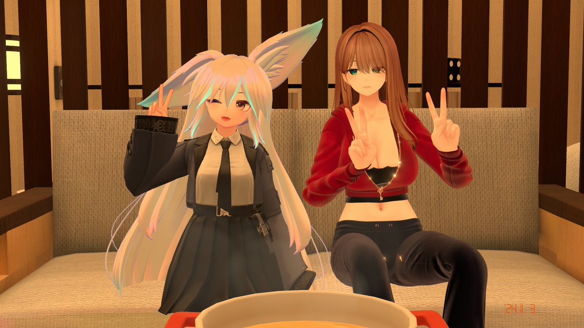 Anise_VRchatter's tweet photo. 昨夜は別の方とサシ飲み！
色々な話を聞けて楽しかったです！ https://t.co/VmLY2gRV51