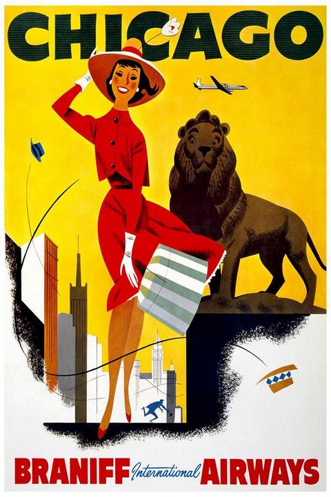 Art of the Day: "Vintage Chicago Travel Poster". Buy at: ArtPal.com/rogergarza2014…