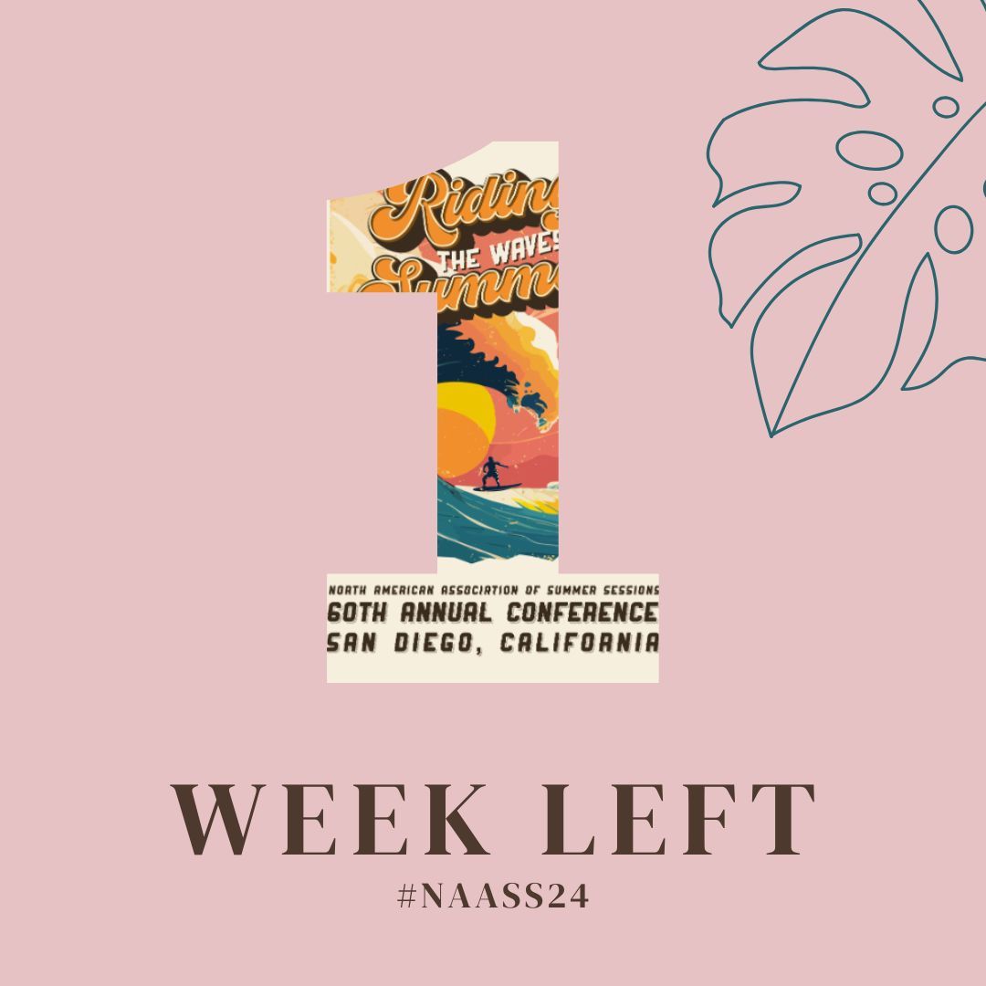 Just one more week until our 2024 NAASS conference! We are PUMPED!