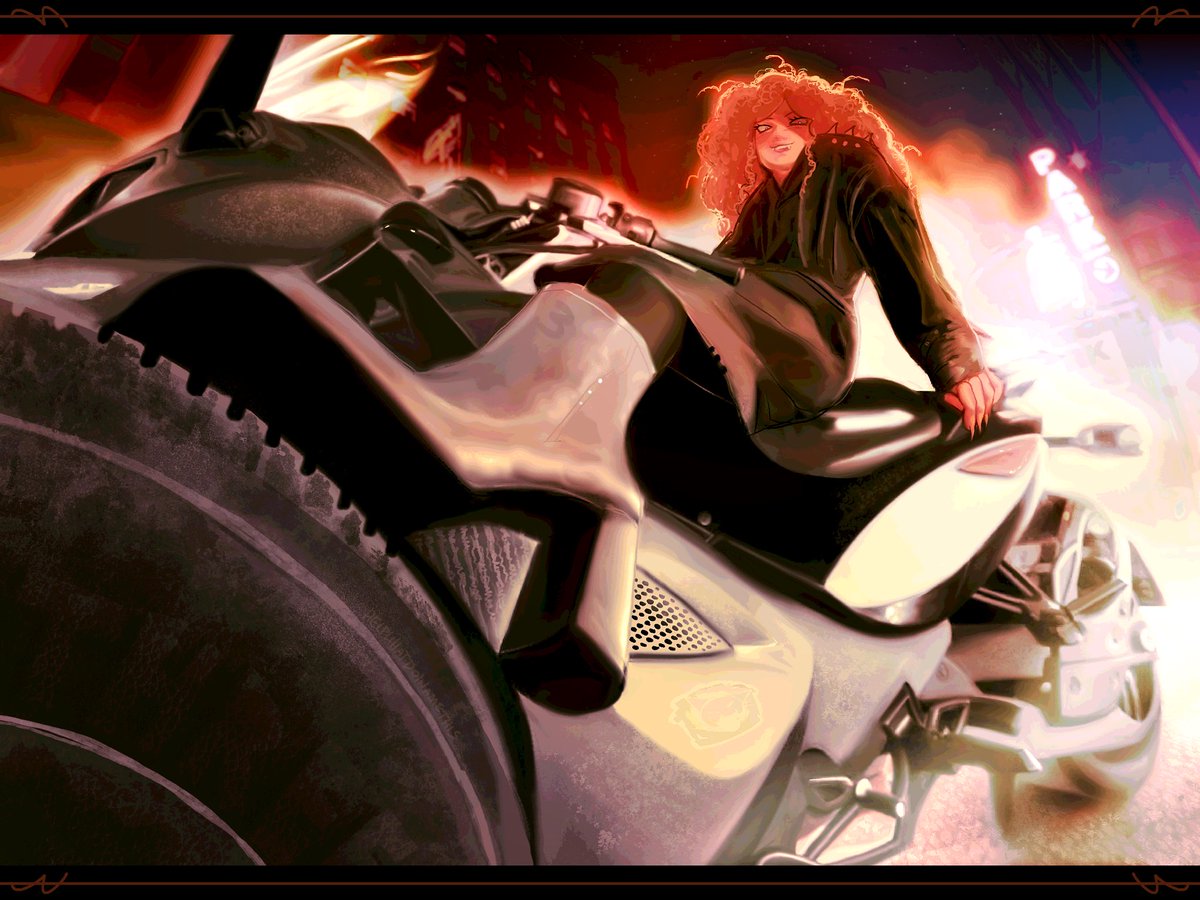 HWDINT's tweet photo. hi I’m scared to post but euehrhmm here’s my Three gjinka on a bike … puts head in hands and runs away #bfdi #tpot HEUGRGHHG https://t.co/3Z6bVbpfg6