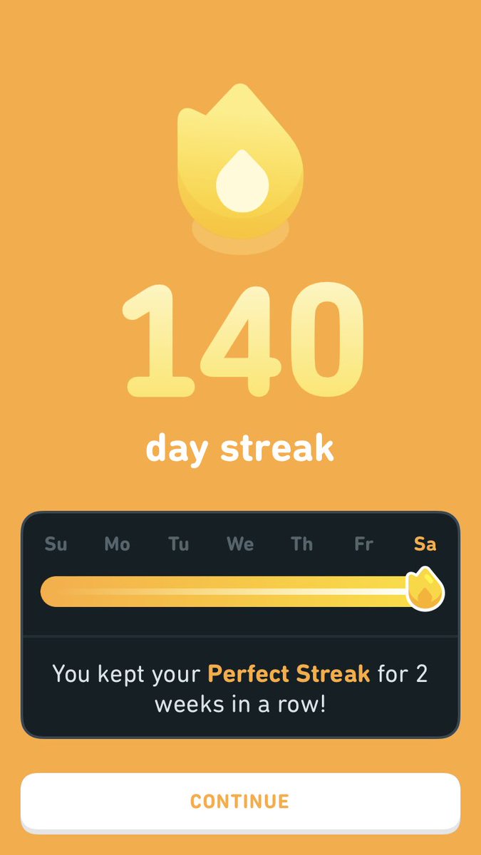 MLN_Language's tweet image. 140日👏
#Duolingo