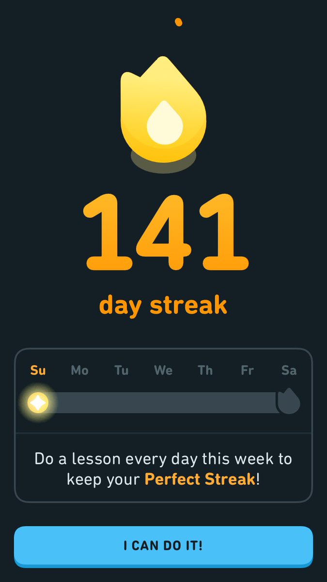MLN_Language's tweet image. 140日👏
#Duolingo