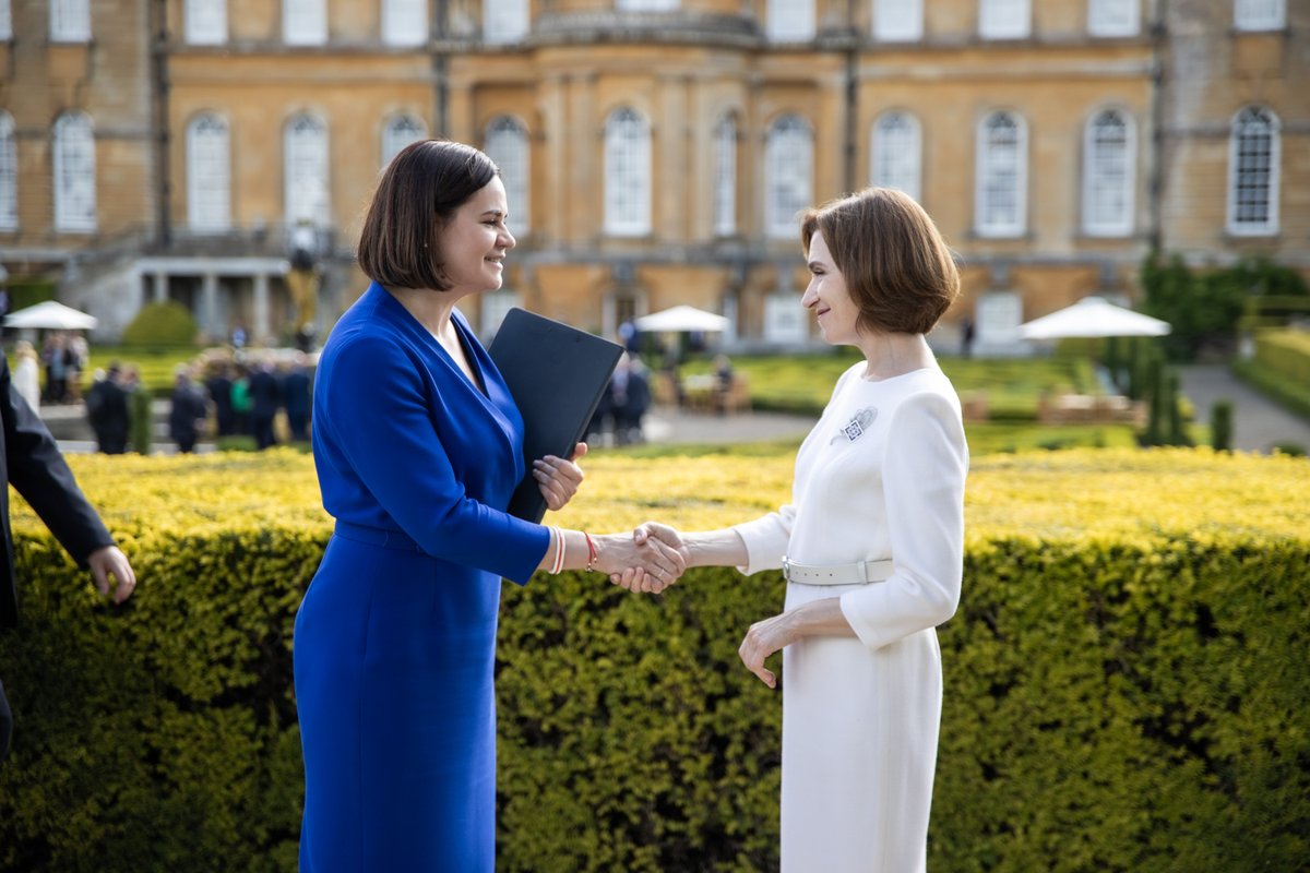 Democracy won. Europe won.

Congratulations, dear <a href="/sandumaiamd/">Maia Sandu</a>, on your re-election as President of #Moldova 🇲🇩.

Your strong leadership is guiding 🇲🇩 towards its European future.

The people of #Belarus share the same commitment to freedom &amp; the right to shape our own destiny.