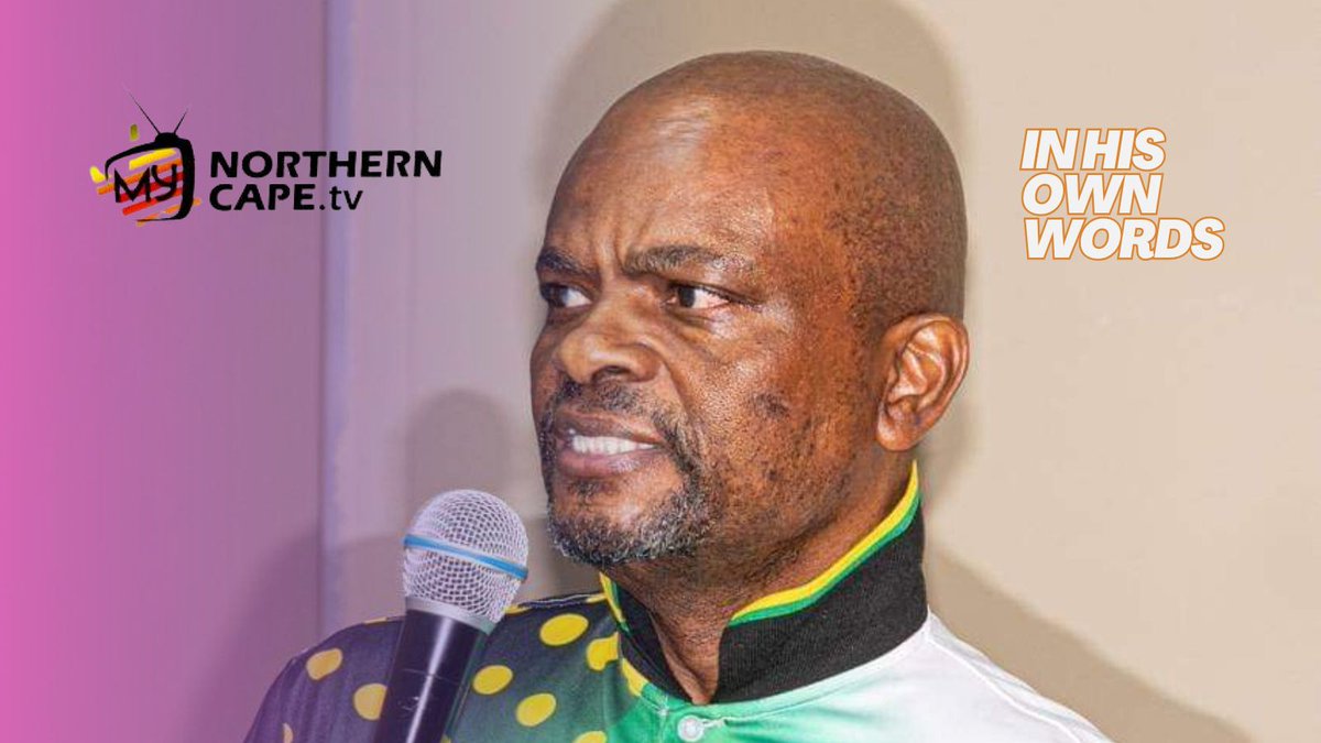myncapetv's tweet photo. IN HIS OWN WORDS < ...  I am available for Frances Baard Regional Chairperson, and I have no intentions to contest at a Northern Cape Provincial level ... Thulani Binase https://t.co/YxxUsE3j8u