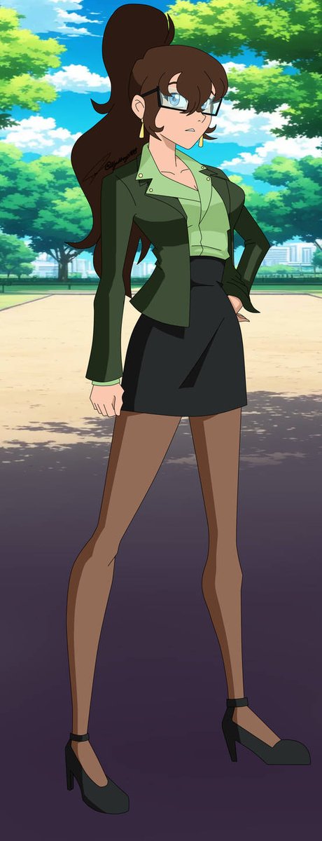 Art done for me by ITZELDRAG108 of my My Adventures with Superman OC Vivian "V" Vale, little sister of Vicki Vale!