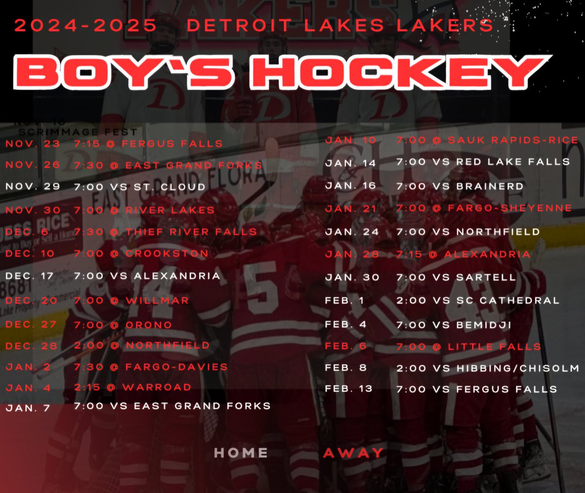 Who's excited for Laker Hockey???