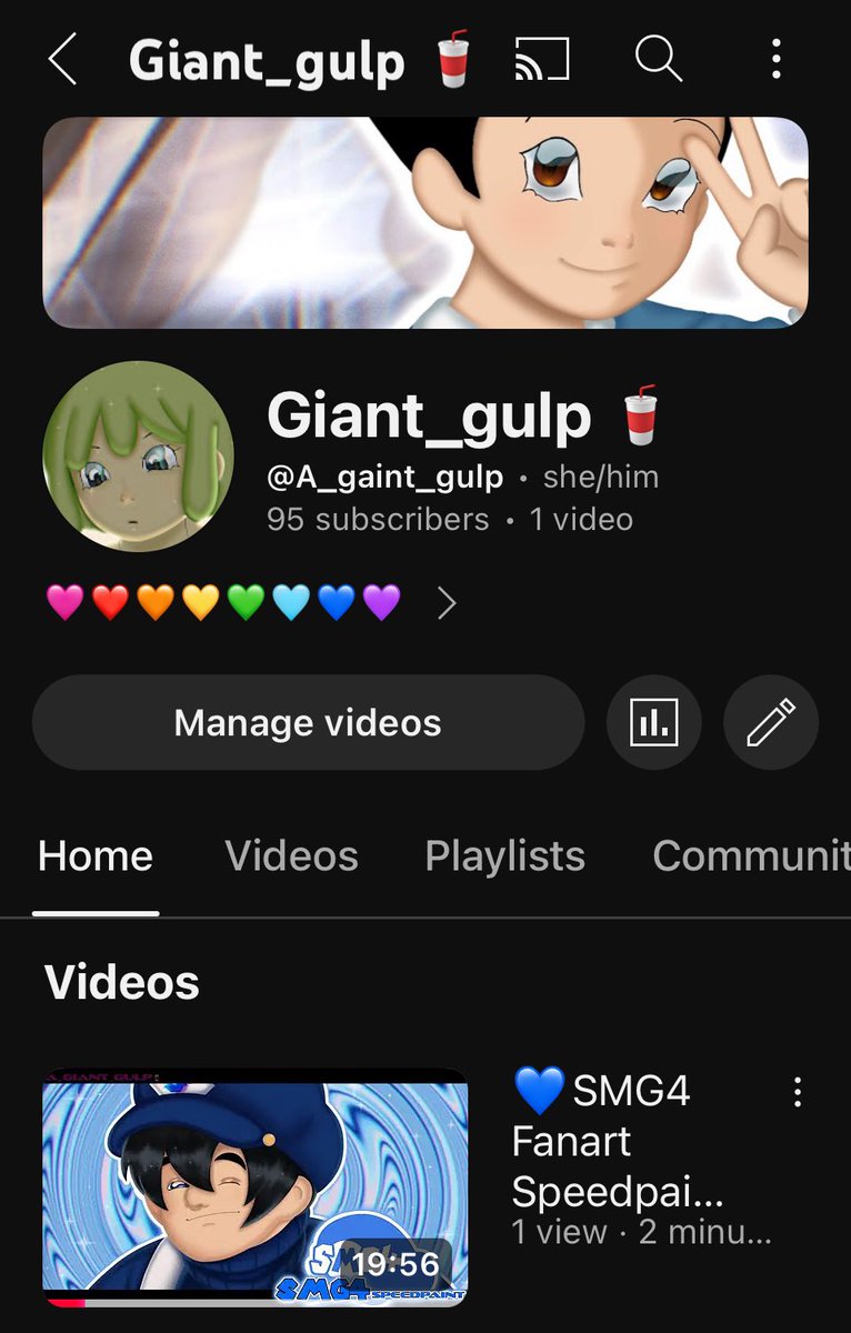 drip_click's tweet image. ok SO, over on my instagram I’ve been debating for nearly a YEAR if i should bring back my YouTube channel, so I did!:D and why not start off strong with an SMG4 speedpaint! Yall should totally go and check it out🙏