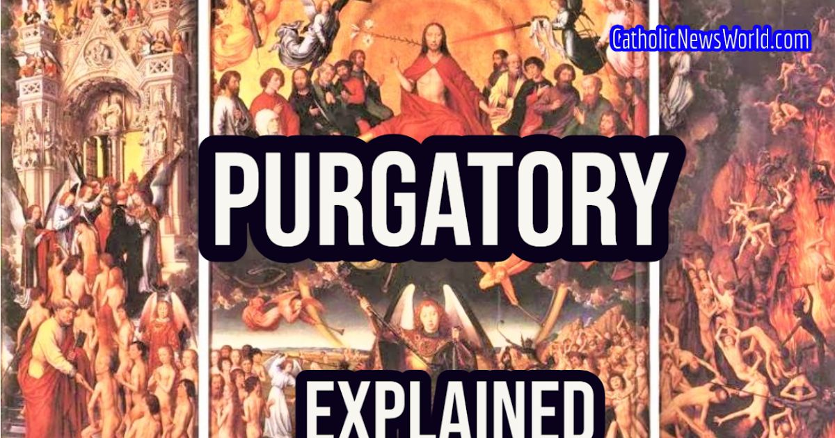 catholicnews1's tweet image. What is #Purgatory? PURGATORY Explained in 3 Min from the Bible, #Catechism and History with Prayers + #Novena for the Holy Souls to SHARE
catholicnewsworld.com/2024/11/what-i…