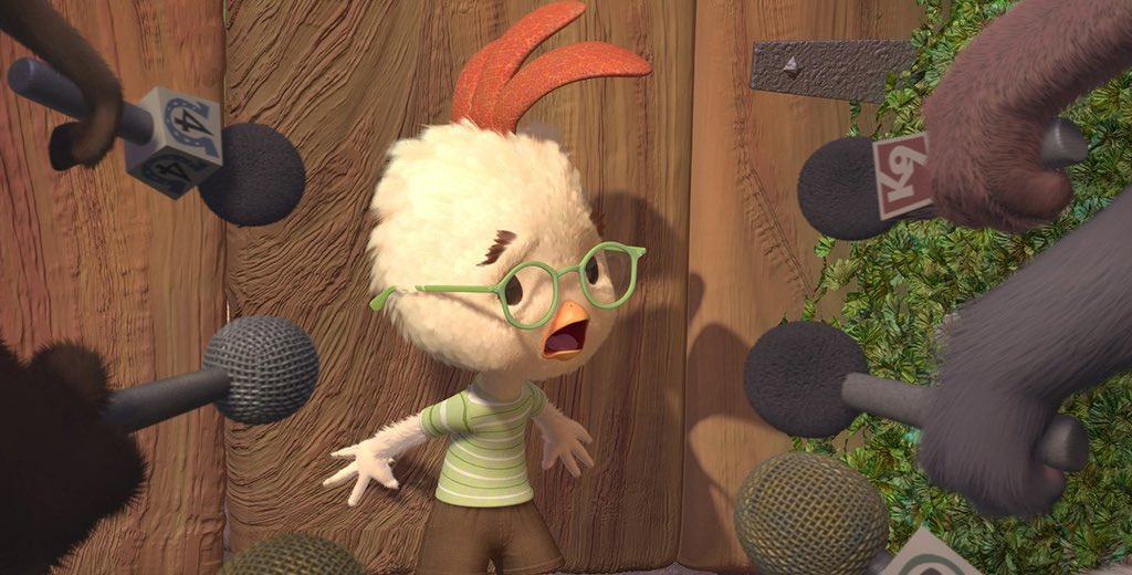 ToonHive's tweet photo. 19 years ago today, ‘Chicken Little’ released in theaters. https://t.co/COtBUZYKld