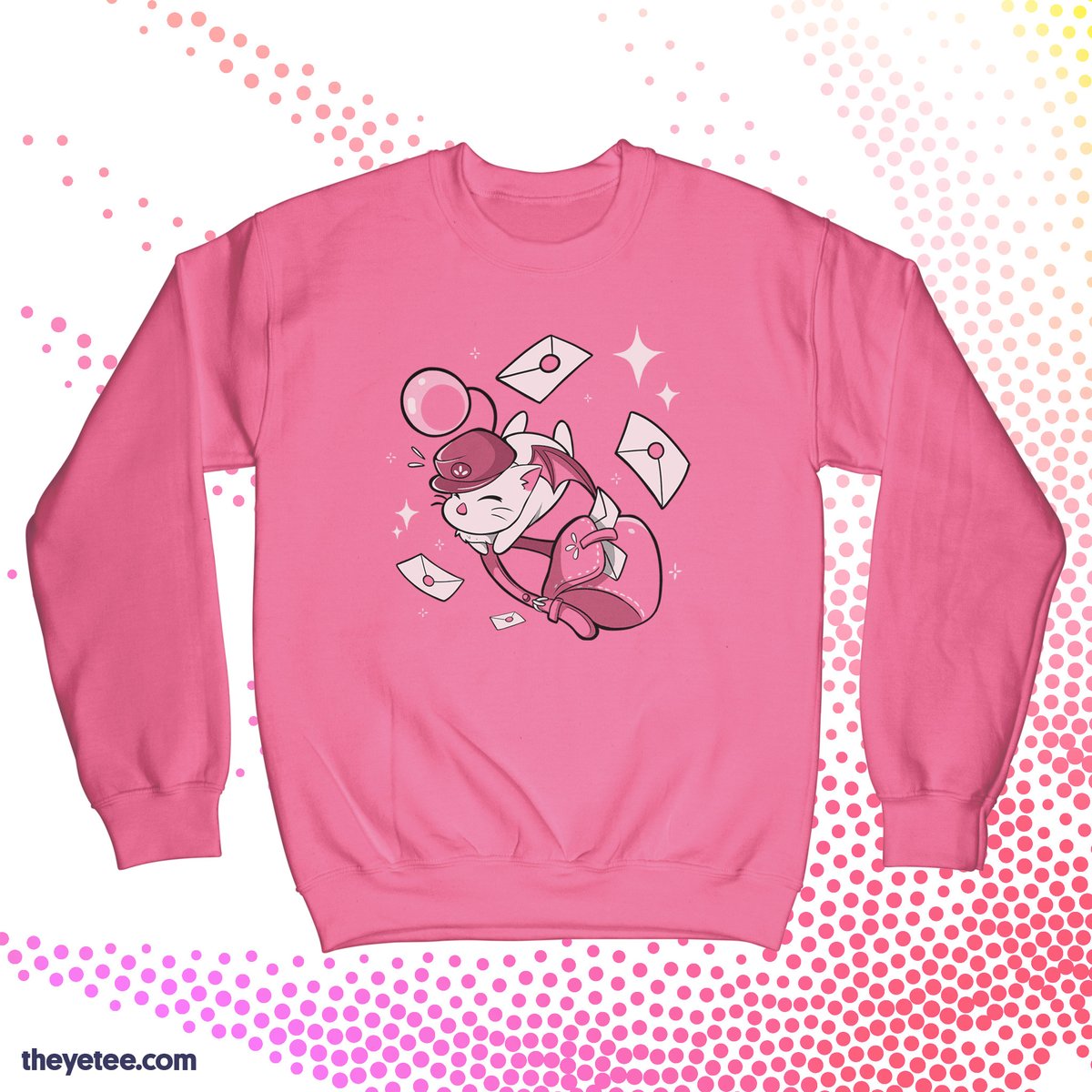 モーグリ 「Sealed with a kupo! Designed by  #dailyt」|The Yetee 🌈のイラスト