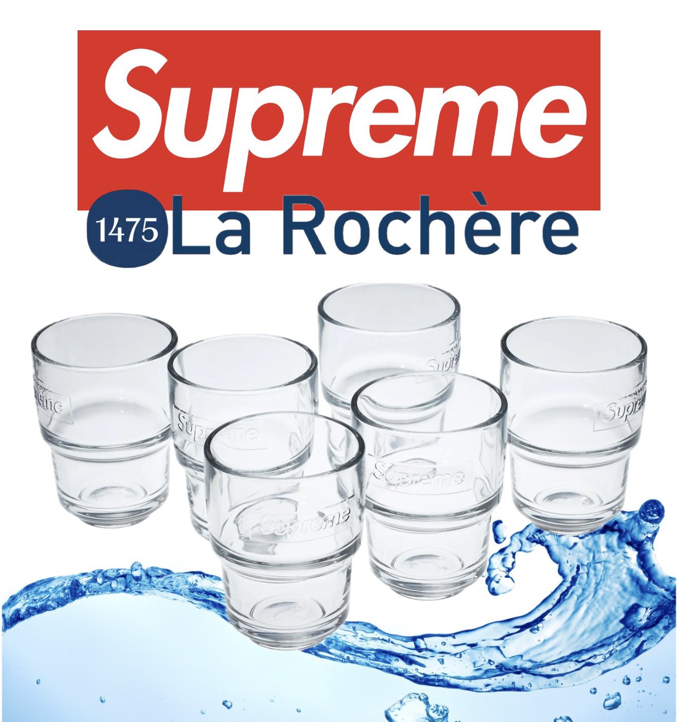 Supreme La Rochere Water Glasses Set