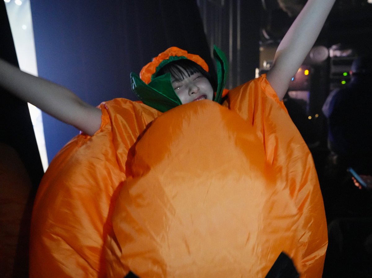 CUTIE_STREET_'s tweet photo. 桜庭・パンプキン・ハルカ🎃

#LIVE前
#昨日は北海道に来たので皆さまに桜庭さん供給
#CUTIESTREET #きゅーすと 
#KAWAIIMAKER #きゅーてすと https://t.co/byjfYORFuF