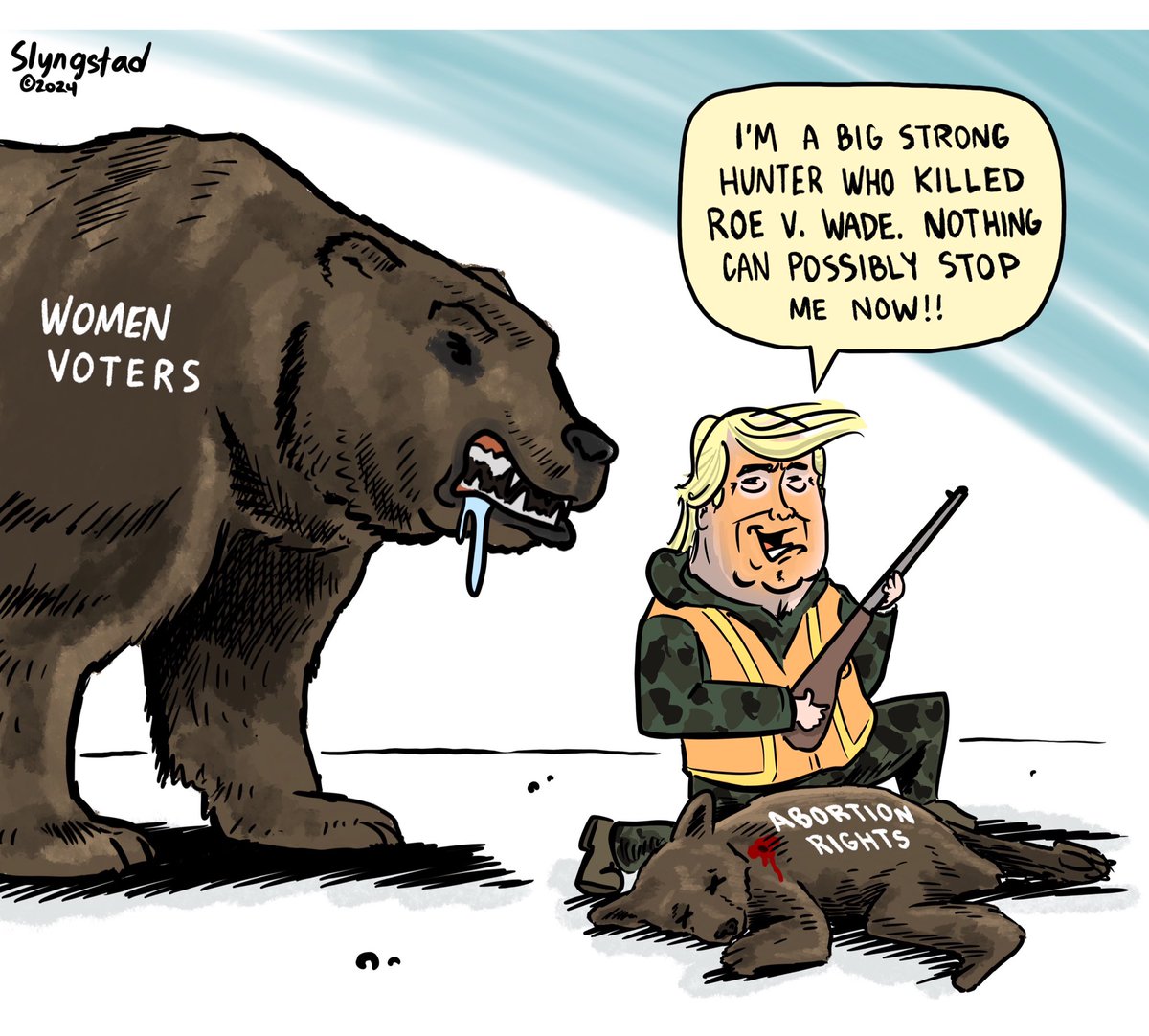 He might want to turn around. #ProChoice #AbortionRights #AbortionIsHealthcare #AbortionAccess #WomensRightsAreHumanRights #WomensRights