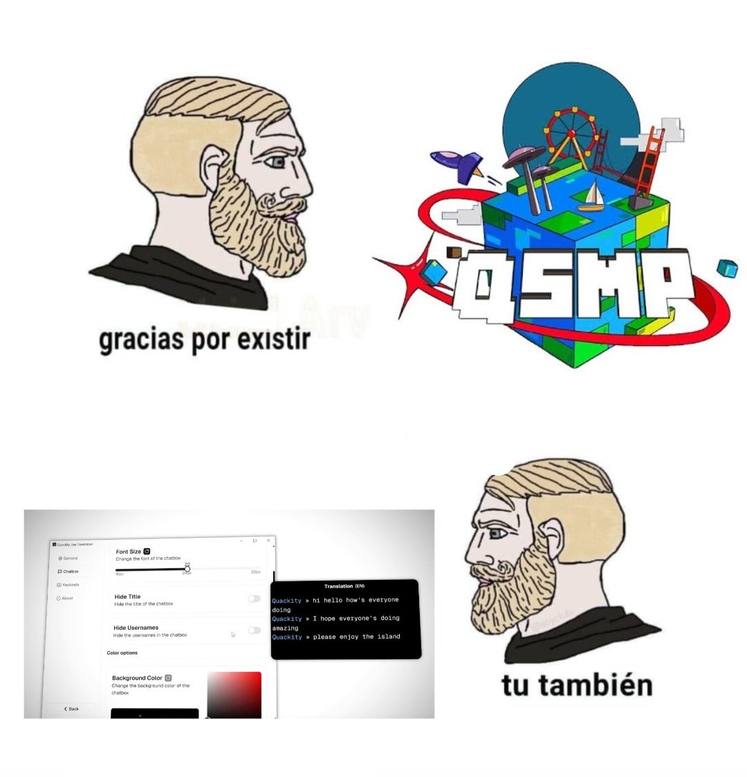 anquacks's tweet photo. Gracias Quackity https://t.co/ZUVt0u1NHG
