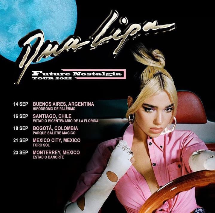 lipasdaily's tweet photo. 🔙| Future Nostalgia Tour dates for Latin America were announced on December 10, 2021. https://t.co/RDpDQVumGH
